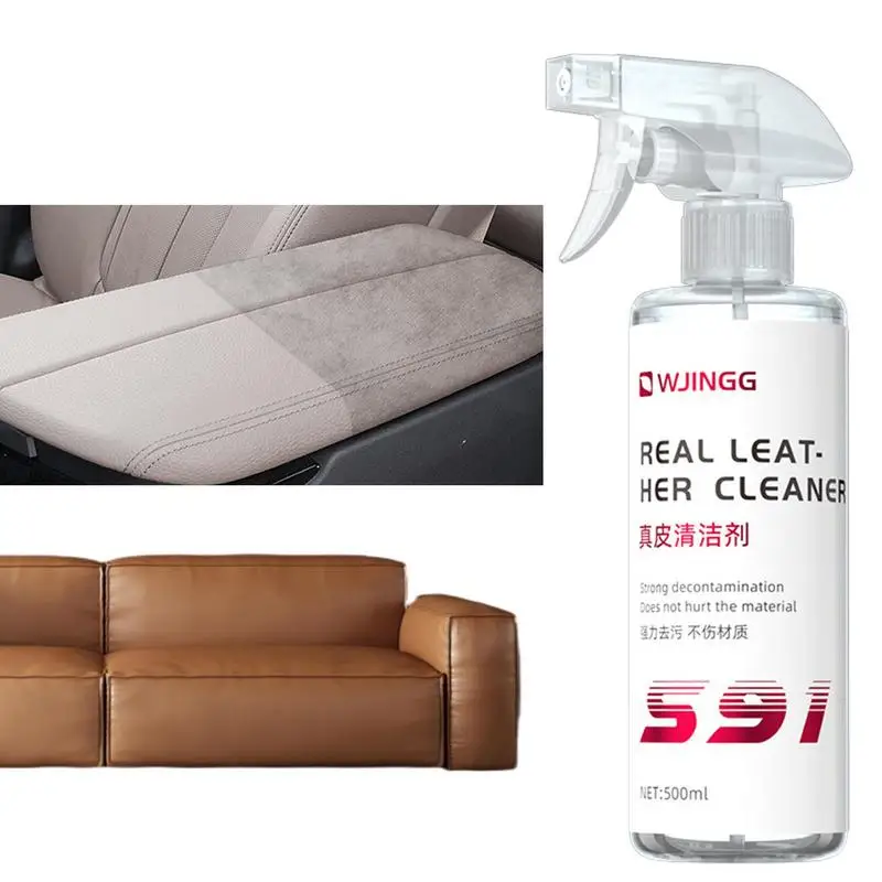 

500g Car Leather Cleaner Conditioner Multifunctional Interior Cleaning Kit Refurbishment Cleaning Agent For Auto Accessories
