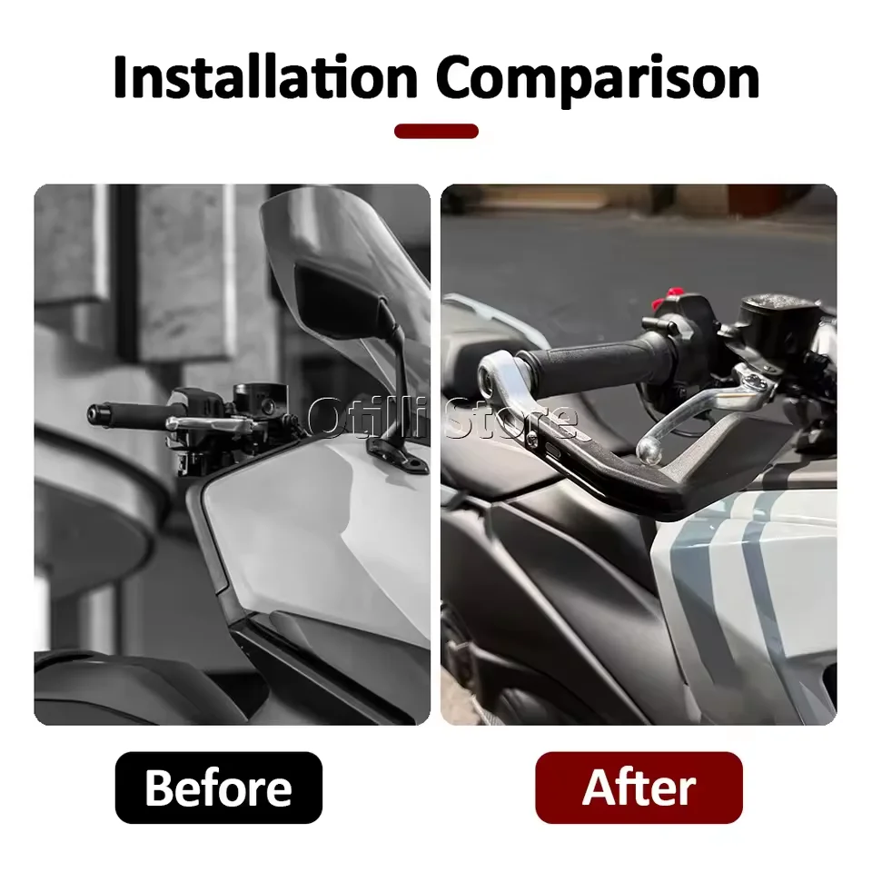 Фото Защита рычагов тормоза и сцепления для мотоциклов YAMAHA TMAX T-MAX 560 TMAX560 Tech Max 2022-2026 №3