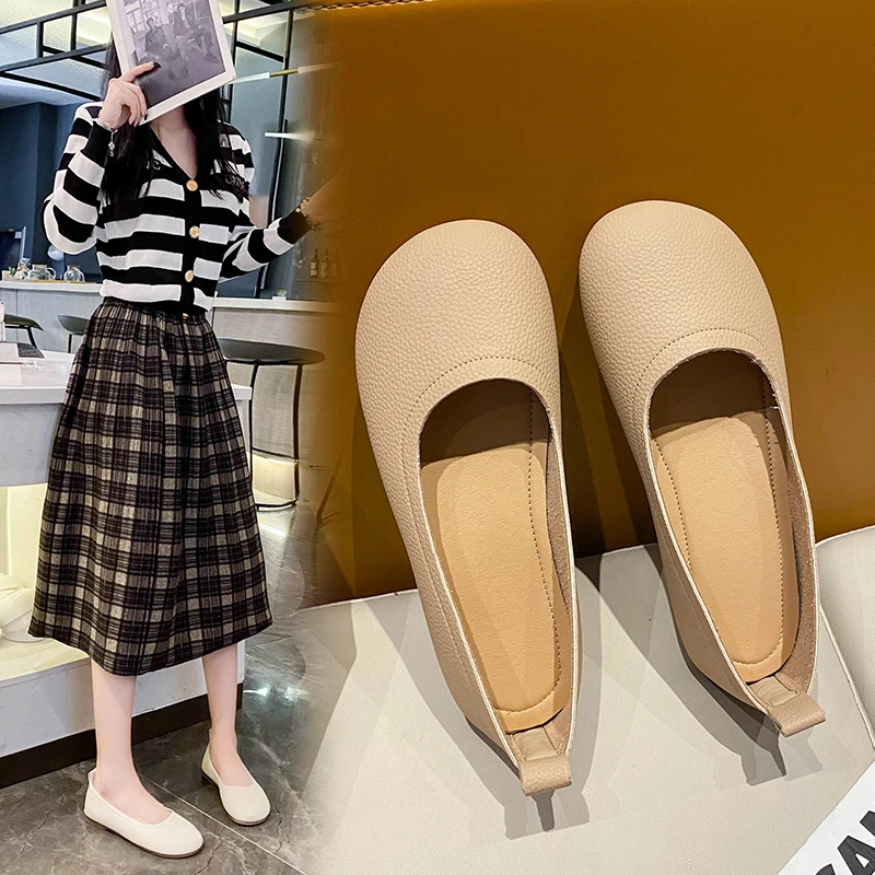 

Женские туфли на плоской подошве, с квадратным носком, ярких цветов