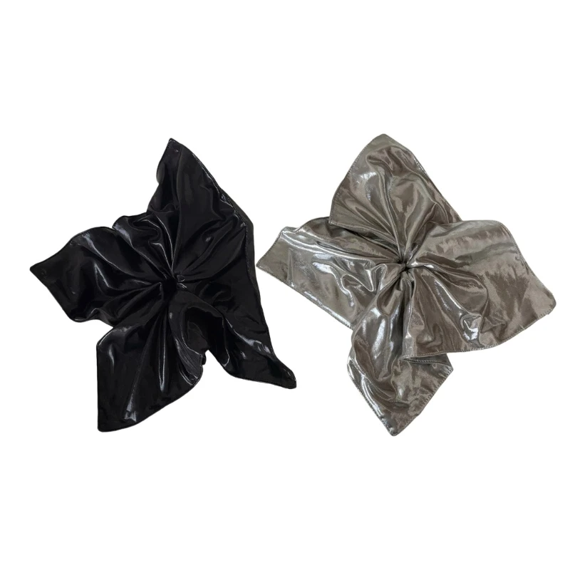 Резинка для блестящих волос патентованная кожаная краска блестящие круги