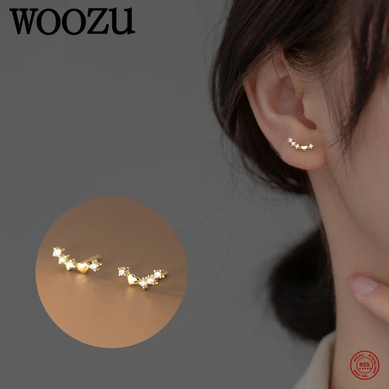 

Женские серьги-гвоздики из серебра 925 пробы, с бусинами