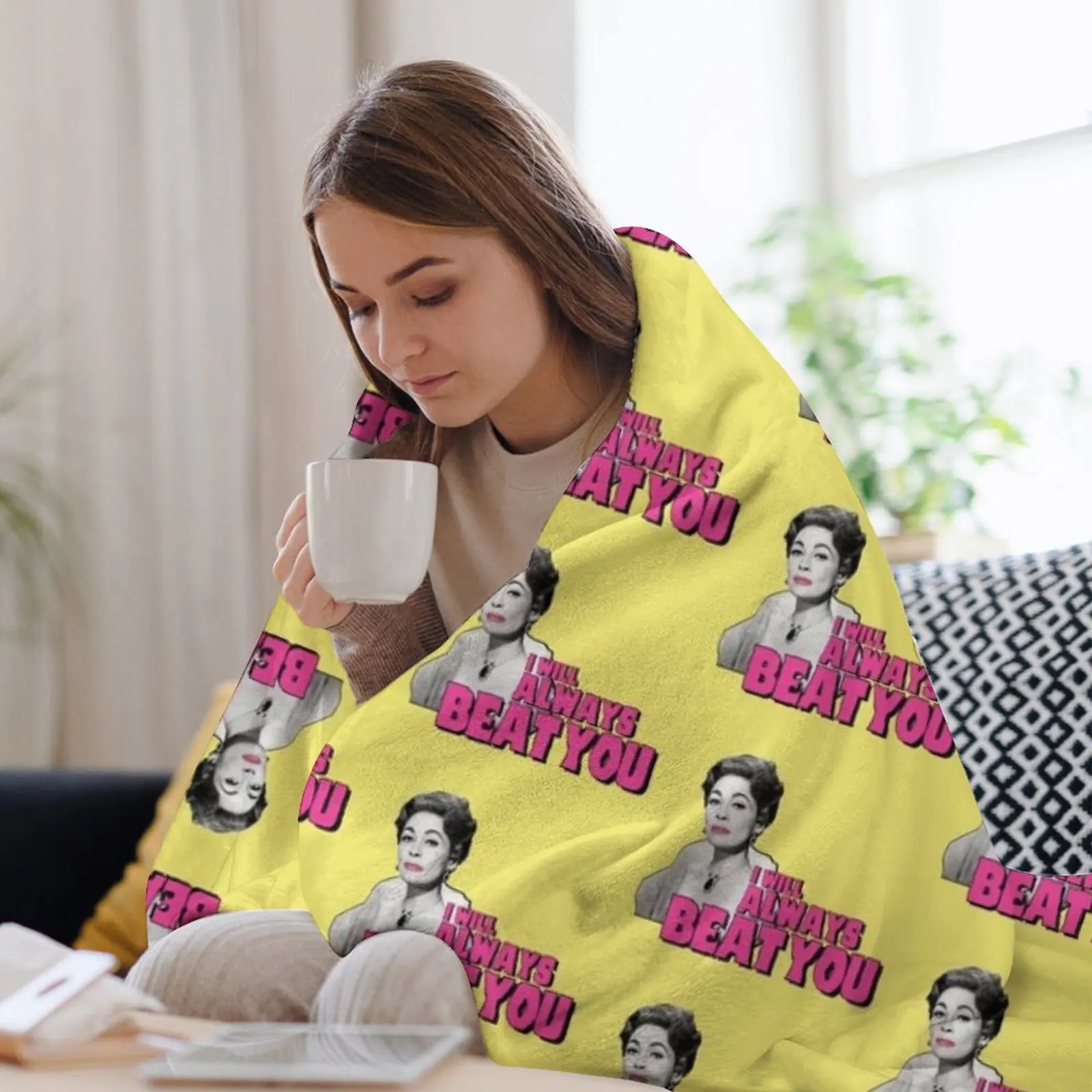 Mommie Dearest ⟺ye Dunaway IS Жанна Кроуфорд.. Одеяло с цитатой из фильма одеяло для косплея