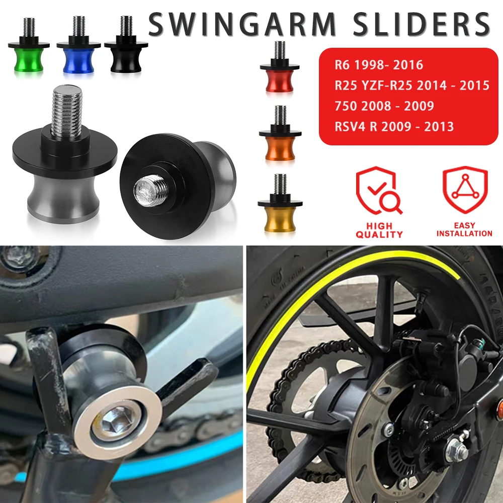 

Motorcycle Swingarm Spools Slider Stand Screw For Benelli TNT 15 25 125 135 300 600i 600 650 899 TNT125 TNT300 TNT600 TNT899