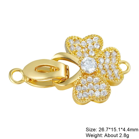 Juya позолоченные застежки для бижутерии