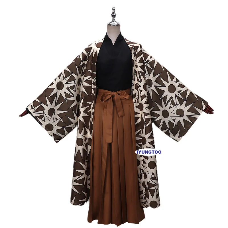 

Demon Slayer Cosplay Costume Kimetsu no Yaiba Haganezuka Hodaru Kimono Party Halloween Costumes