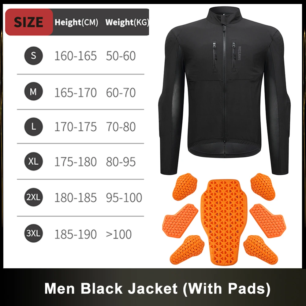 

WOSAWE Летние сетчатые дышащие куртки