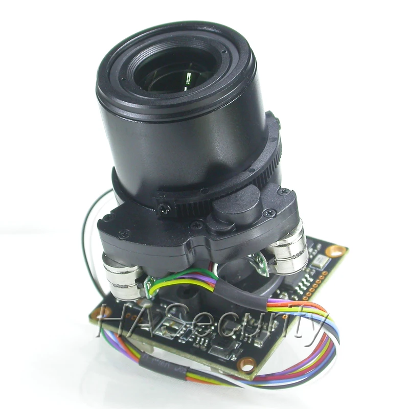 AHD-H 1080P Моторизованный зум 6-22 мм объектив 1/2.8" STARVIS IMX307 CMOS + модуль CCTV-камеры на плате NVP2441 PCB + кабель OSD.