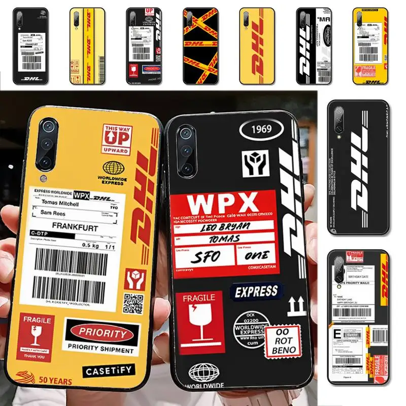 

DHL Hot Express 50th Anniversary Edition Phone Case for Xiaomi mi 8 9 10 lite pro 9SE 5 6 X max 2 3 mix2s F1