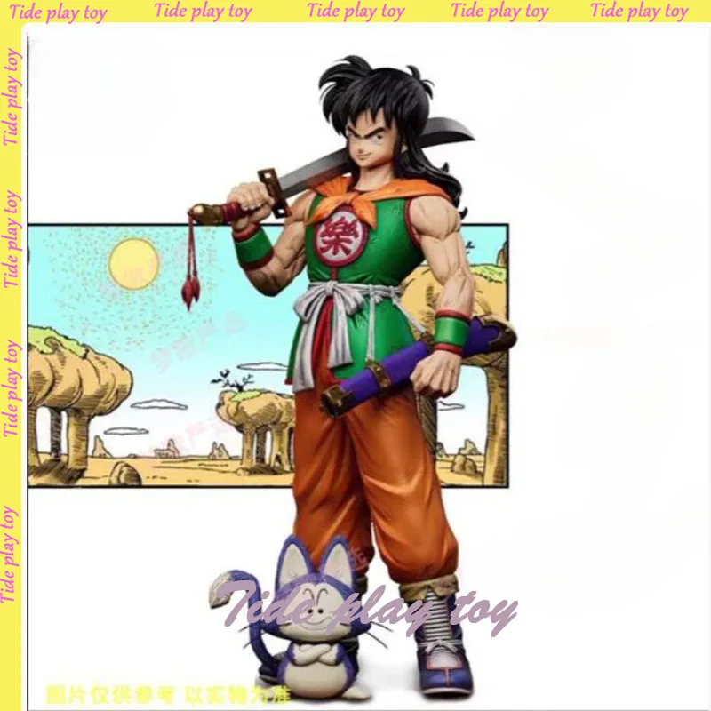 Фото Dragon Ball Аниме Фигурка Ямко Фигурки Puar Ямча Статуя ПВХ Настольный Декор Орнамент Коллекционная Модель Игрушки Подарок На Заказ №1