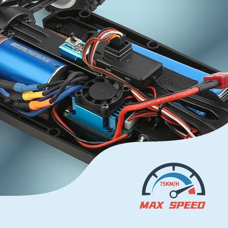 WLtoys 124017 75 км/ч 124019 55 124008 60 2 4G Радиоуправляемый автомобиль бесщеточный 4WD
