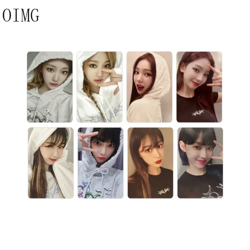 Kpop Aespa фотокарты Девушки ломо карты Милая Корея девушка группа фотография печать