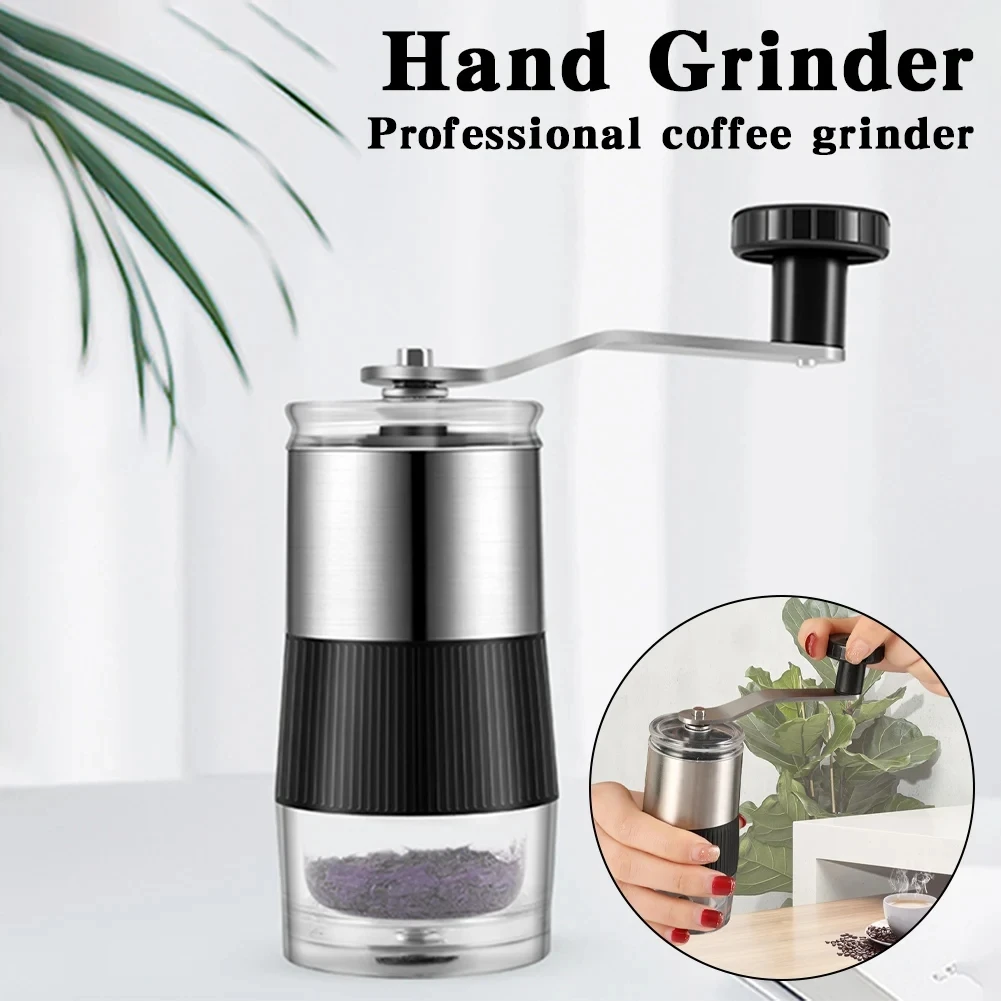 Мини-кофемолка из нержавеющей стали 304 с керамическим сердечником