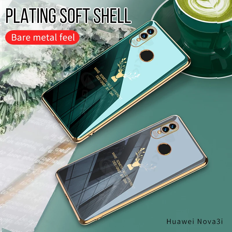 

GKK Case For Huawei Nova 7i 3i 5T 7 SE Pro 5G P20 Lite Luxury Soft Protective Cover For Huawei Nova 7i 3i 5T 7 Pro 5G P20 Lite