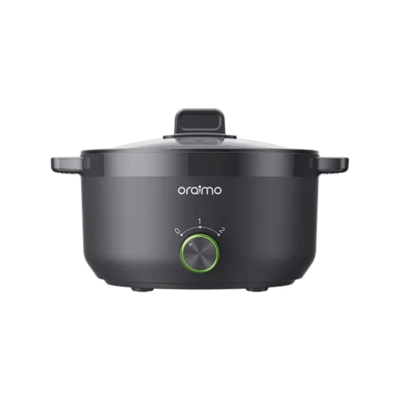 Фото Многофункциональная электрическая кастрюля Oraimo MultiPot 3L с антипригарным покрытием, энергосберегающая, с вилкой EU/UK №1