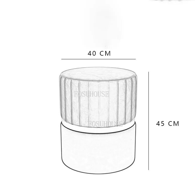 Скандинавский минималистичный дизайнерский табурет креативная личность