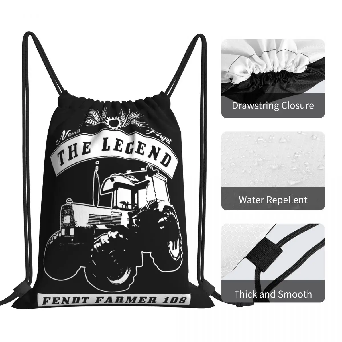 Фермер 108 трактор бульдог Oltimer сумки на шнурке спортивная сумка винтажные для