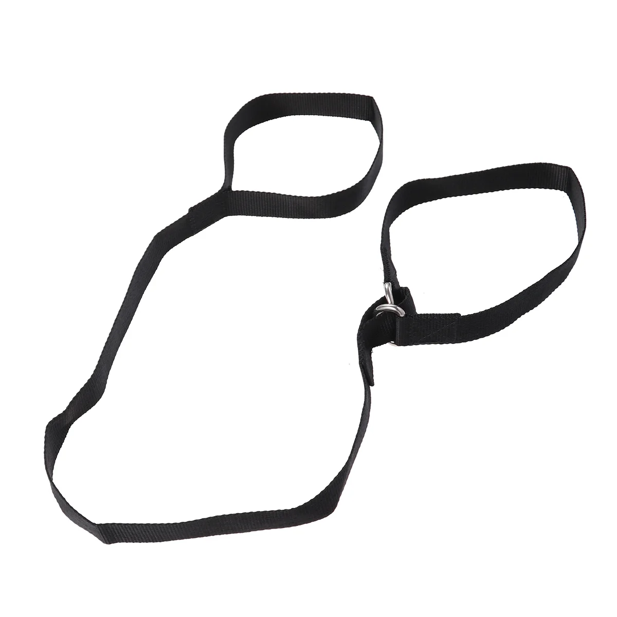 

Ремешок для поднятия ног с рукояткой для ног для инвалидов, физиотерапия для пожилых людей (черный)