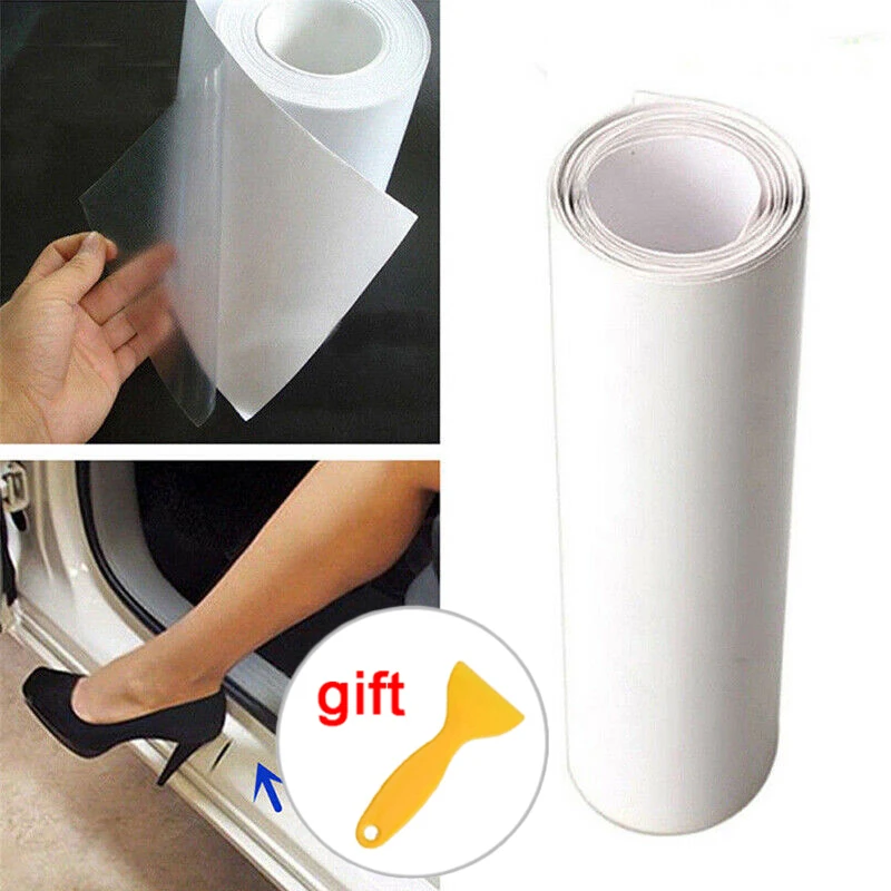 

Wraps Clear Decors Anti Scratch Decals Door Protector Sill Sticker Edge Vinyl Film Vehicle OPVC Transparent Covers