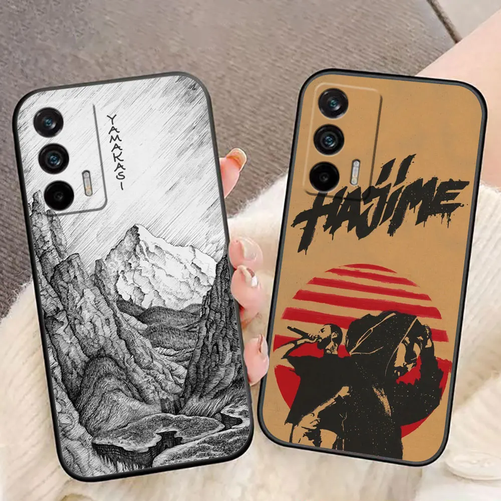 Горячий чехол Hajime MiyaGi Andy Panda для Realme C11 C15 C20 C21 C21Y C30 C30S C33 C35 C55 C53 C63 C65 GT NEO 2 NARZO 50 X50