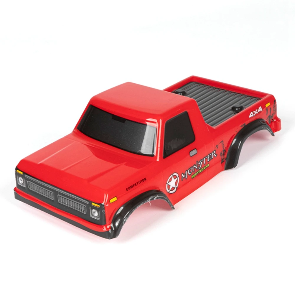 

Мягкий пластиковый корпус F150 для Axial SCX24 1/24 RC Crawler Car DIY, красный