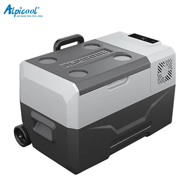 Портативный автомобильный холодильник Alpicool 30L мини-холодильник для авто 12 В/24 В