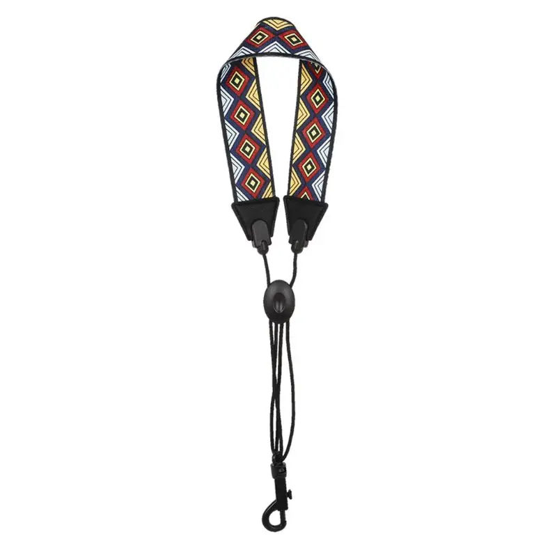

Saxophone Neck Strap Rainbow Style Alto Bari Soprano Sax Neck Harness