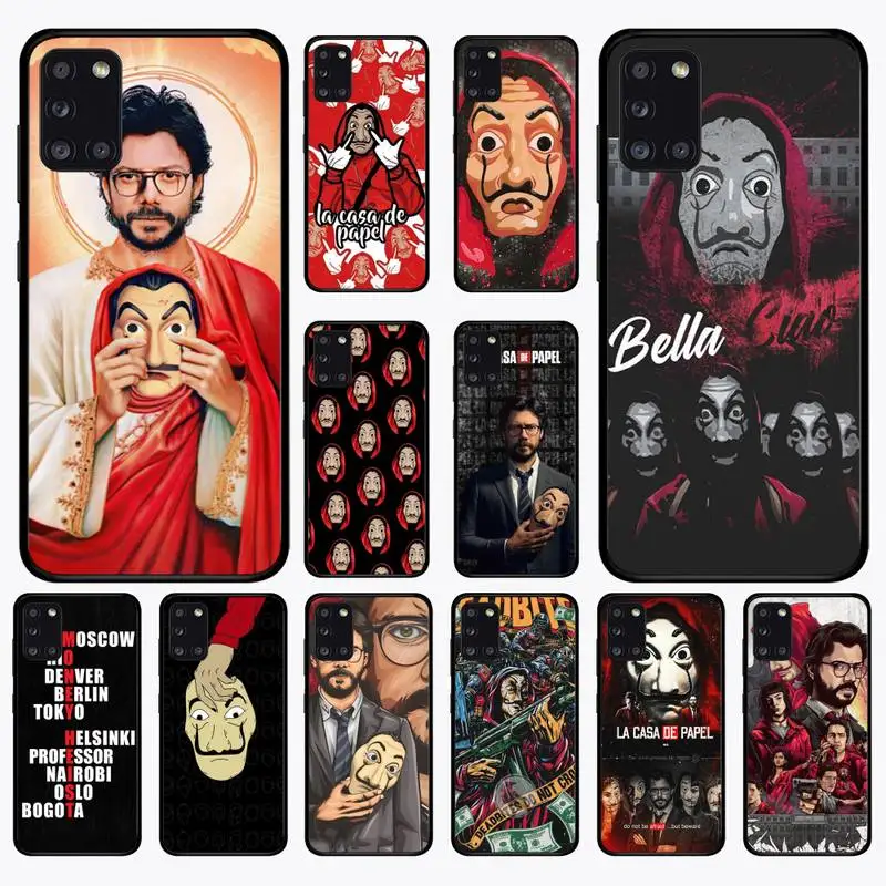 

Money Heist House Paper La Phone Case for Samsung A70 A71 A72 A51 A52 A53 A30 A21 A02 S A40 A32 A31 A13 A12 A10 Cover