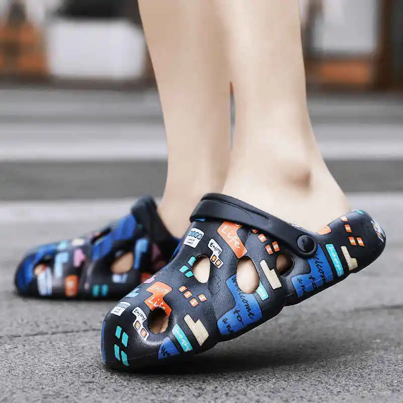 

Trecking Platform Slippers Most Comfortable Men Casual Shoes Easy Loafers Tennis Luxury Brand 2023 Luxury Sandals Health Tennis