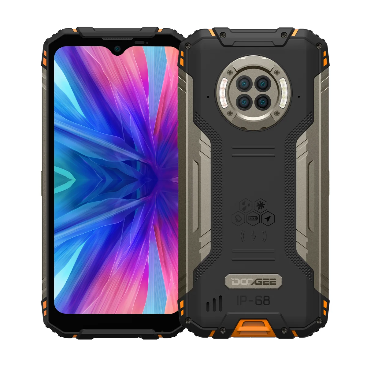 DOOGEE S96 GT IP68 Rugged Cellphone Octa Core Helio G95 Mobile Phone 6.22