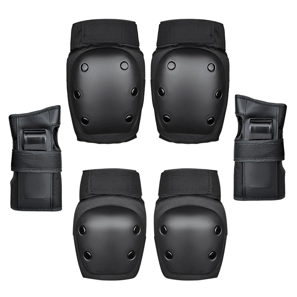 

6 шт., набор защитных налокотников для скейтборда, для детей и взрослых