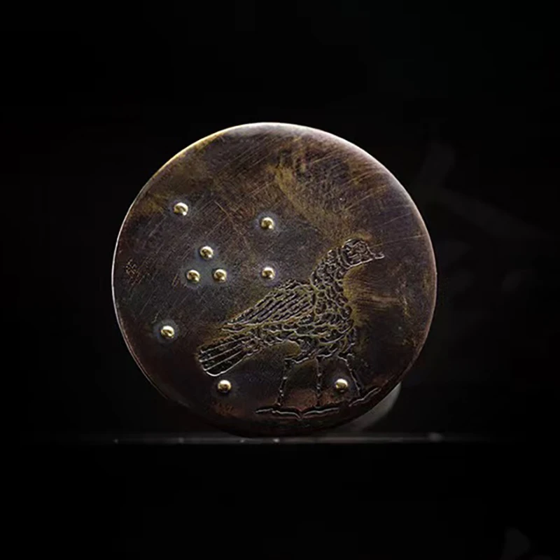 Sun Wukong Мифологическое Черное Ожерелье Ручной Работы Коллекция Колец Подвеска Из