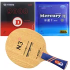 Оригинальная ракетка для настольного тенниса Galaxy Yinhe N3s с Galaxy 9000D и Mercury II Long Shakehand FL