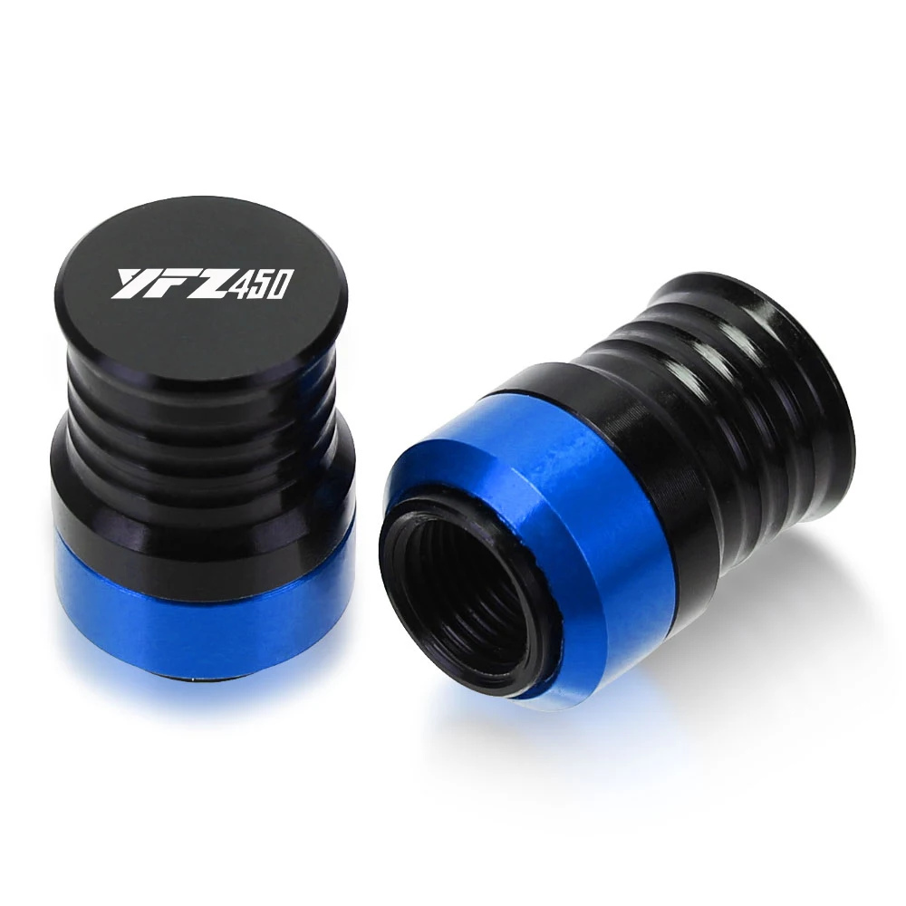 Motorcycle Accessories For YAMAHA YFZ450 YFZ 450 2004 2005 2006 2007 2008 2009-2022 2023 CNC Alumimum Tire Valve Stem Caps Cover