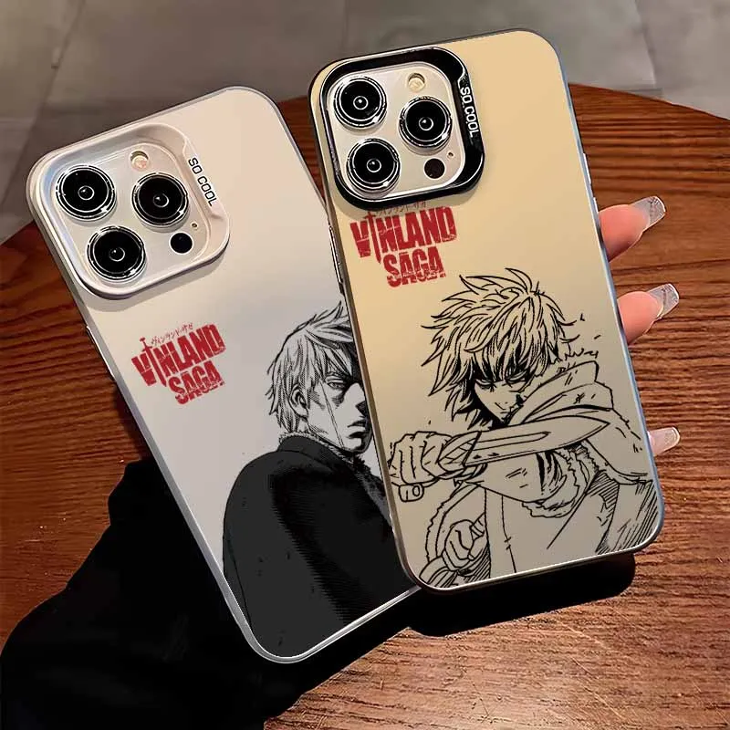 Фото Чехол для телефона Vinland Saga Thorfinn Karlsefni для iPhone 17, 16e, 16, 15, 14, 13, 12, 11 mini, Pro, Max, X, XR, XSMAX, 8, 7, Air, Plus, противоударный №1