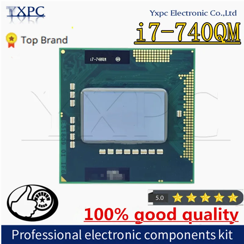 Core i7 740QM 1.73GHz-2.93Ghz i7-740QM Quad-Core i7 740Q PGA988 SLBQG Mobile CPU Laptop processor