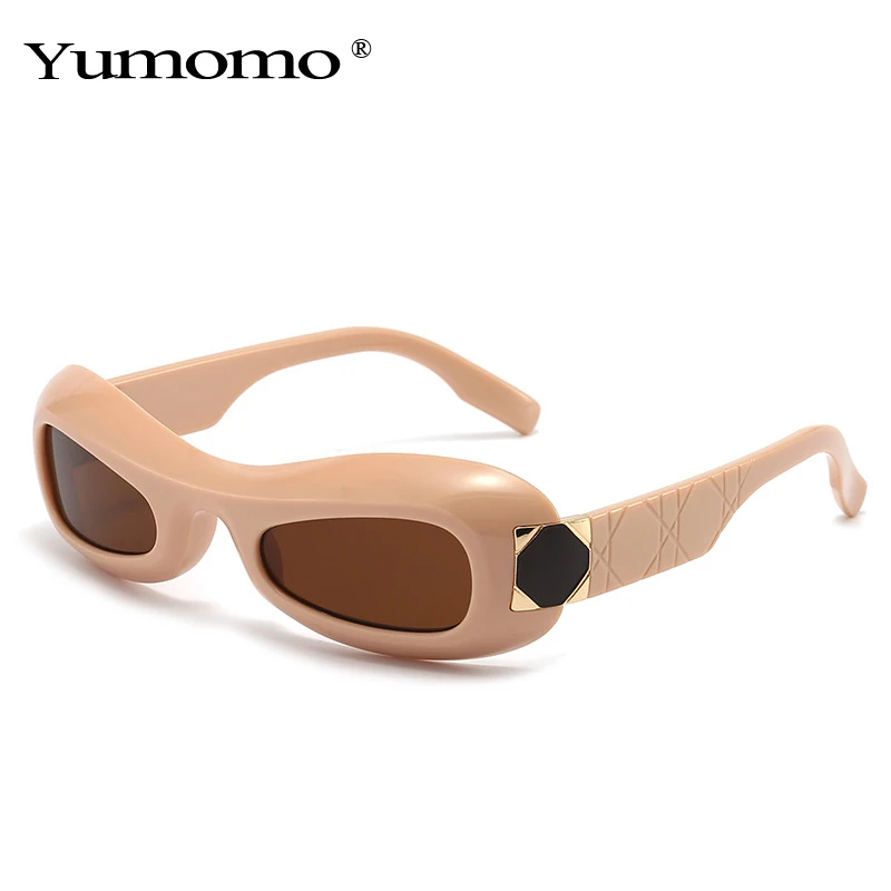 

Модные спортивные солнцезащитные очки Y2k, новые женские и мужские роскошные брендовые дизайнерские солнцезащитные очки, женские трендовые ...