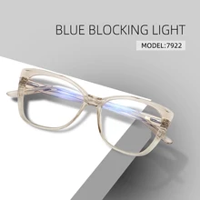MEESHOW Reading Glasses women's cat eye Eyeglasses Blue Light blocjing glasses Female computer protection  screen presbyopia