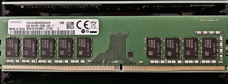 RAM R240 T140 T340 T3630 R3930 Memory 8G DDR4 2666V ECC UDIMM