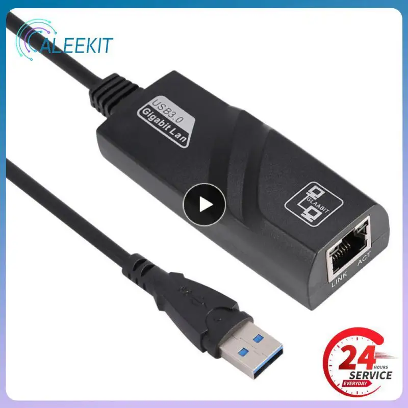 

Сетевые карты 1 ~ 6 шт., USB 3,0 до 100/1000 Мбит/с, Gigabit RJ45 Ethernet LAN сетевой адаптер, сетевая карта Ethernet для ПК