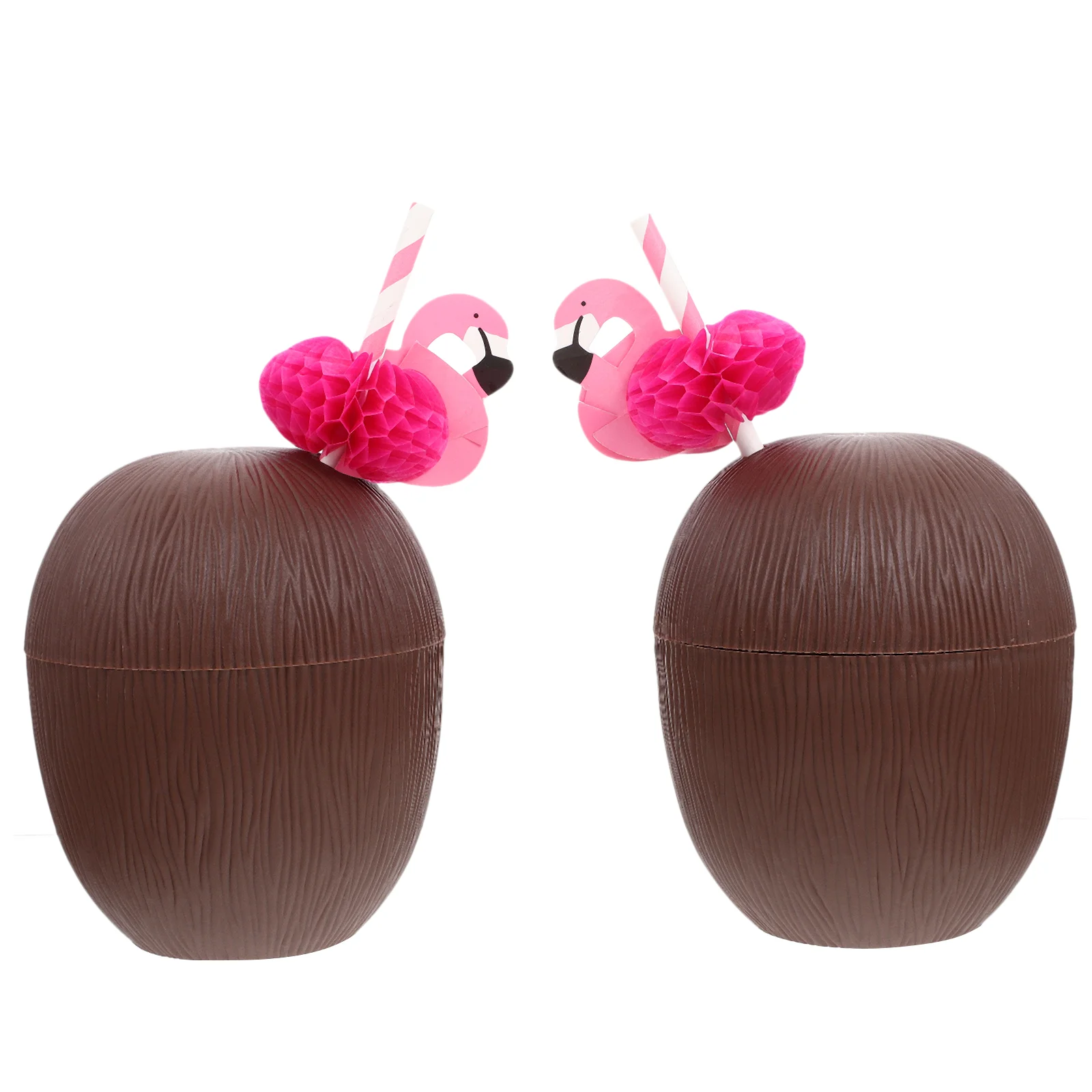 

2 шт., декоративная чашка для напитков, форма кокоса, форма чашки, латексная чашка для напитков для банкета, вечеринки, дома