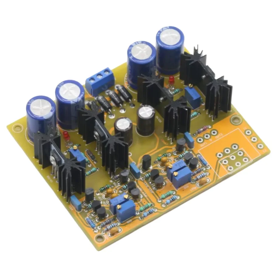 Фото Комплект аудио предусилителя HiFi JC2, предусилитель класса A на FET-транзисторах, стерео плата, на основе схемы JC-2 №1