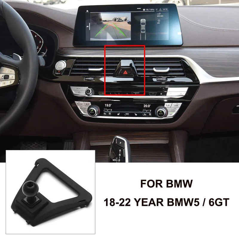 

Для BMW серии G30 F20 X1 X2 X3 X4 X5 X6 X6 2016 2018 2019 2020 2021 2022 2023 Держатель для смартфона Подставка Кронштейн 17 мм Шарик