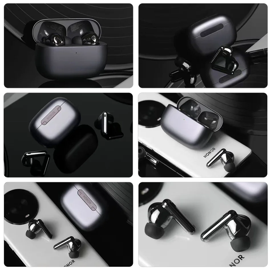 HONOR Earbuds 3 Pro Bluetooth 5.2 TWS Earphones Dynamic Active Noise Cancellation Wireless Headphones 5 Mins Fast Charge Headset images - 6