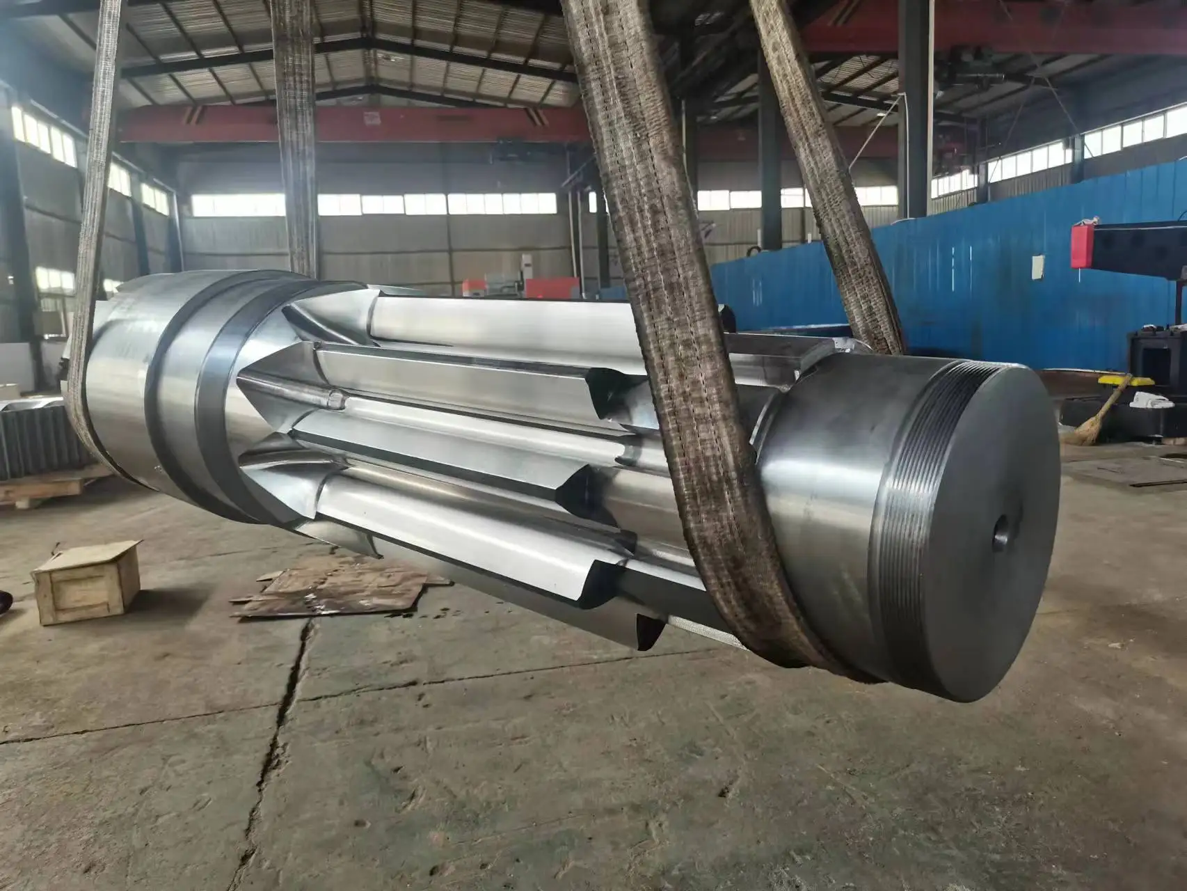 Изготовленный на заказ большой размер высокоточный приводной вал Hlical Gar главный