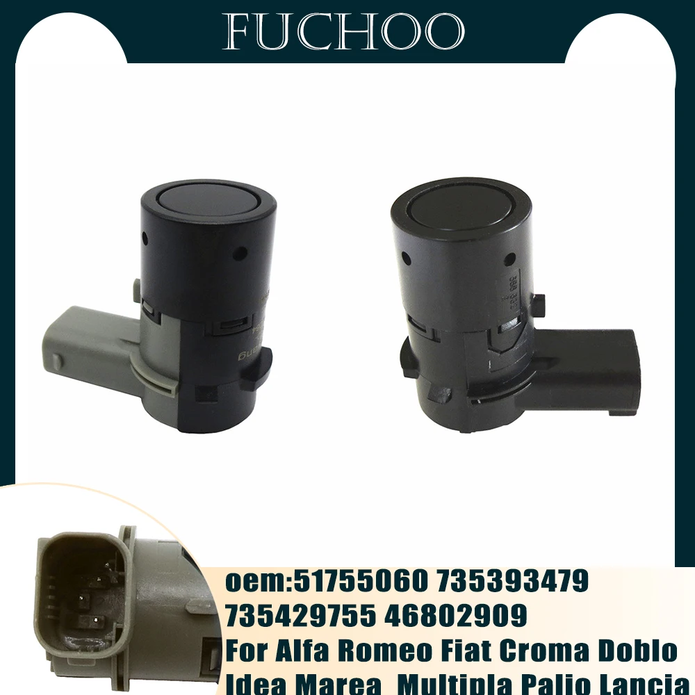 

Car Accessories Parktronic PDC Front Rear Parking Sensor For Alfa Romeo Fiat Croma Doblo Ducato Idea Stilo Lancia 51755060