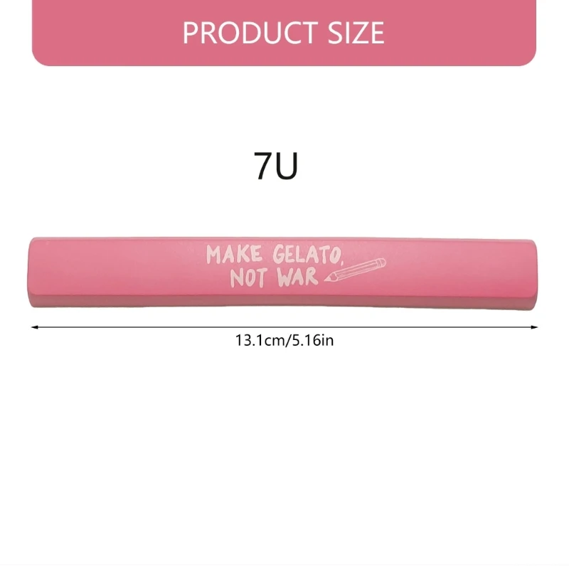 Эргономичный запасной колпачок пробела 7U для большинства механических