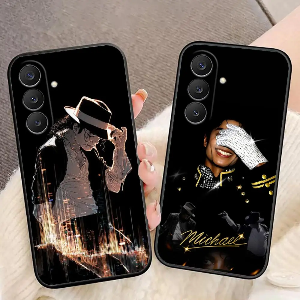 Фото Чехол для телефона Singer M-Michael J-Jackson для Samsung Galaxy S26 S25 S24 S23 S22 S21 S20 FE Ultra Plus, силиконовый чехол-накладка №1