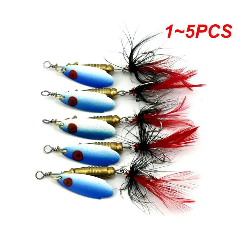 

1~5PCS Luya Bait High-speed Rotating Makes Noise Strong Anti-rust Ability And Fast Stinging Fish Sharp Hooks Are Sharp Bait