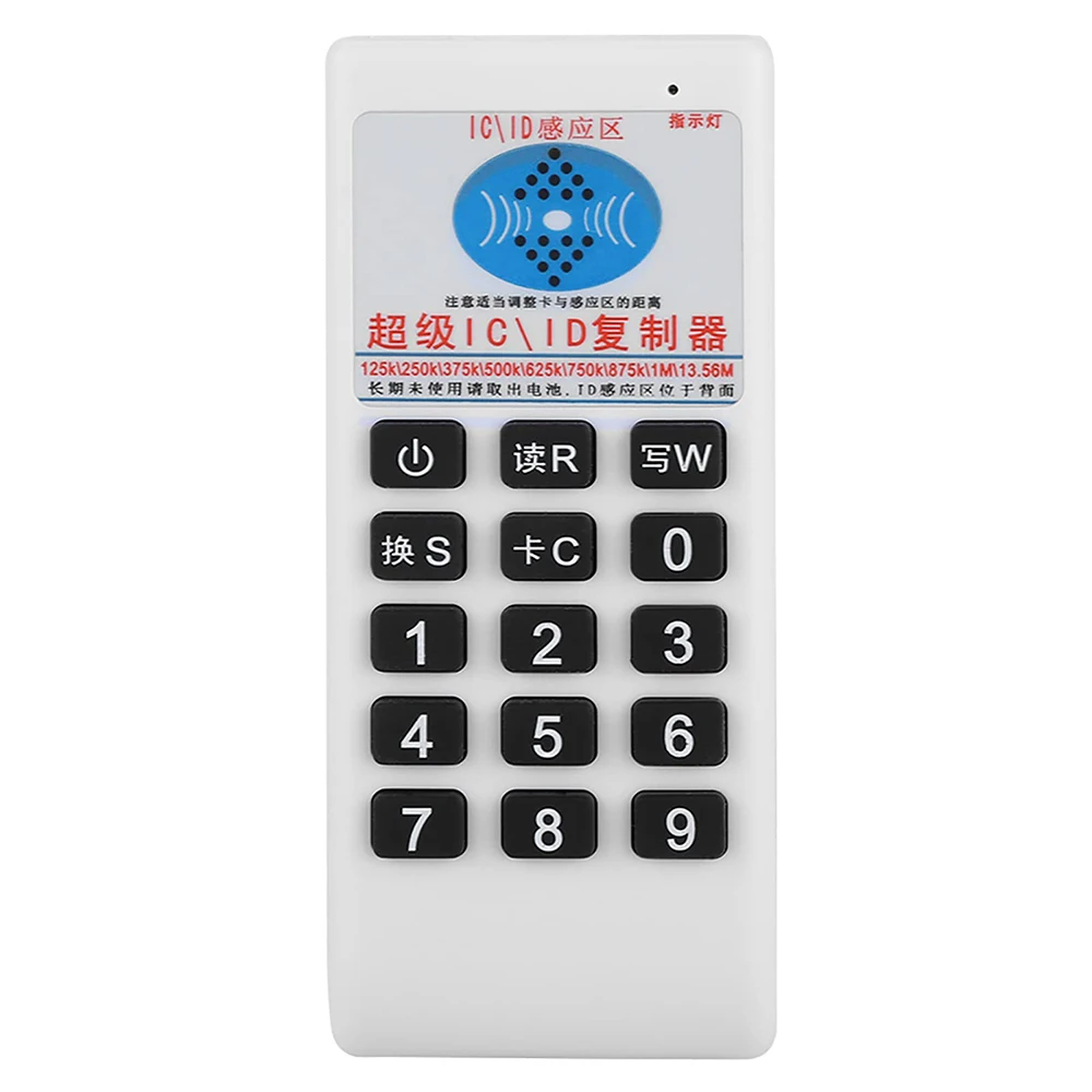 

RFID 125 кГц 13,56 МГц копир Дубликатор Cloner Портативный портативный NFC IC Card Reader & Writer Дубликатор тегов для карт контроля доступа