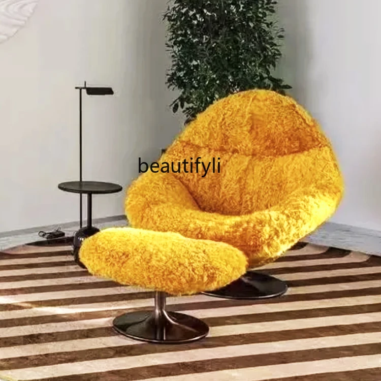 Итальянский минималистичный односпальный диван современная гостиная ленивый